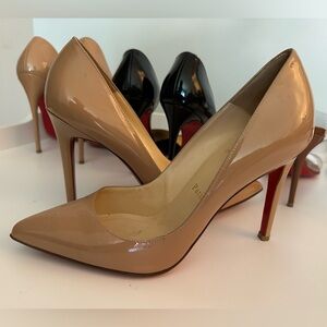 Pigalle 85 mm Pumps - Patent calf leather Patent Leather Nude Women 37
